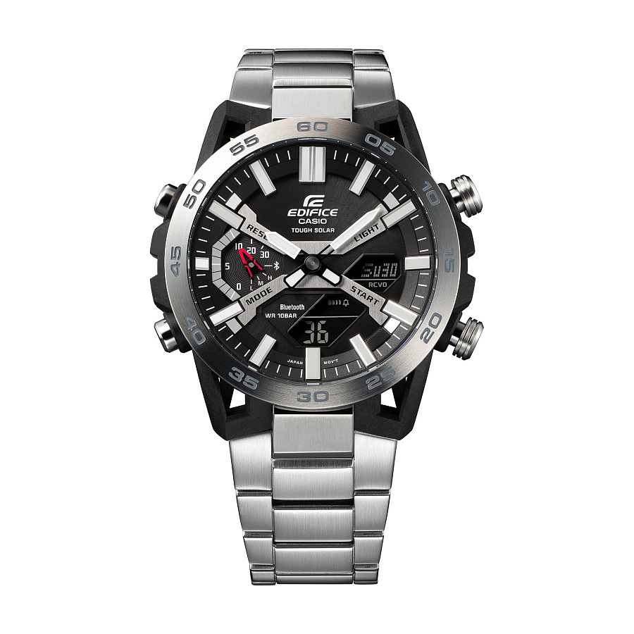 Часы Casio Edifice ECB-2000D-1ADF (ECB-2000D-1A) — нержавеющая сталь, мужские