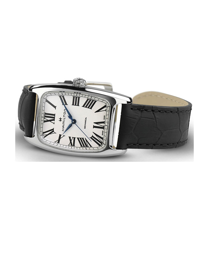 Часы Hamilton American Classic Boulton Quartz H13519711 — мужские, кожаный