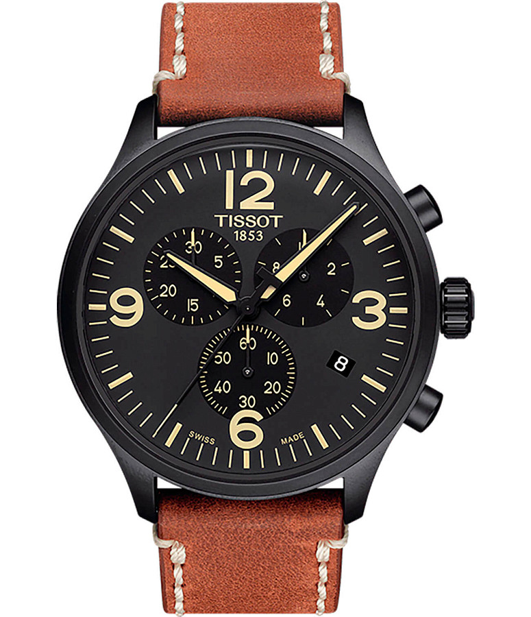 Часы Tissot Chrono XL T116.617.36.057.00 — мужские, черный