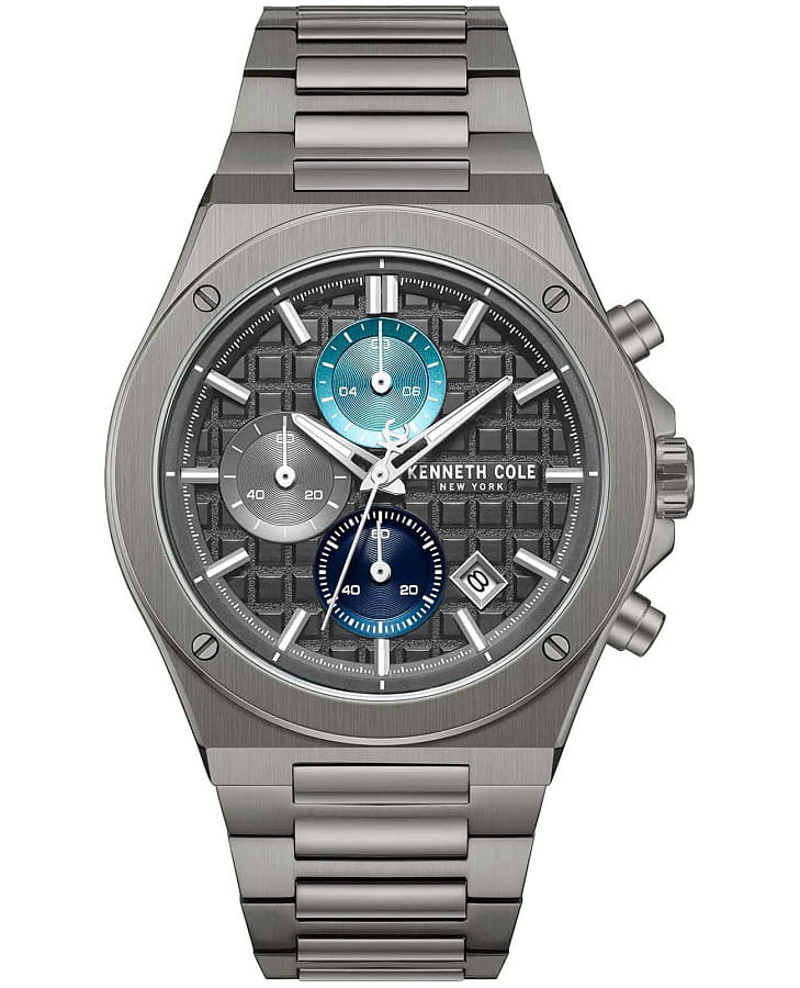 Часы Kenneth Cole Glenville KCWGI0100002 — мужские, черный