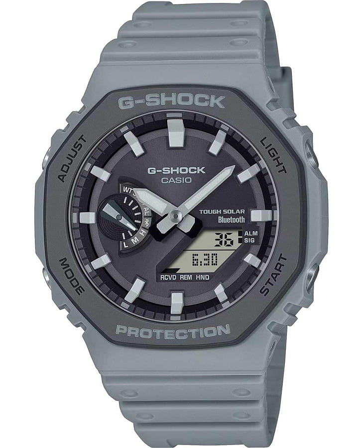 Часы Casio G-Shock GA-B2100LUU-8A — мужские, серый