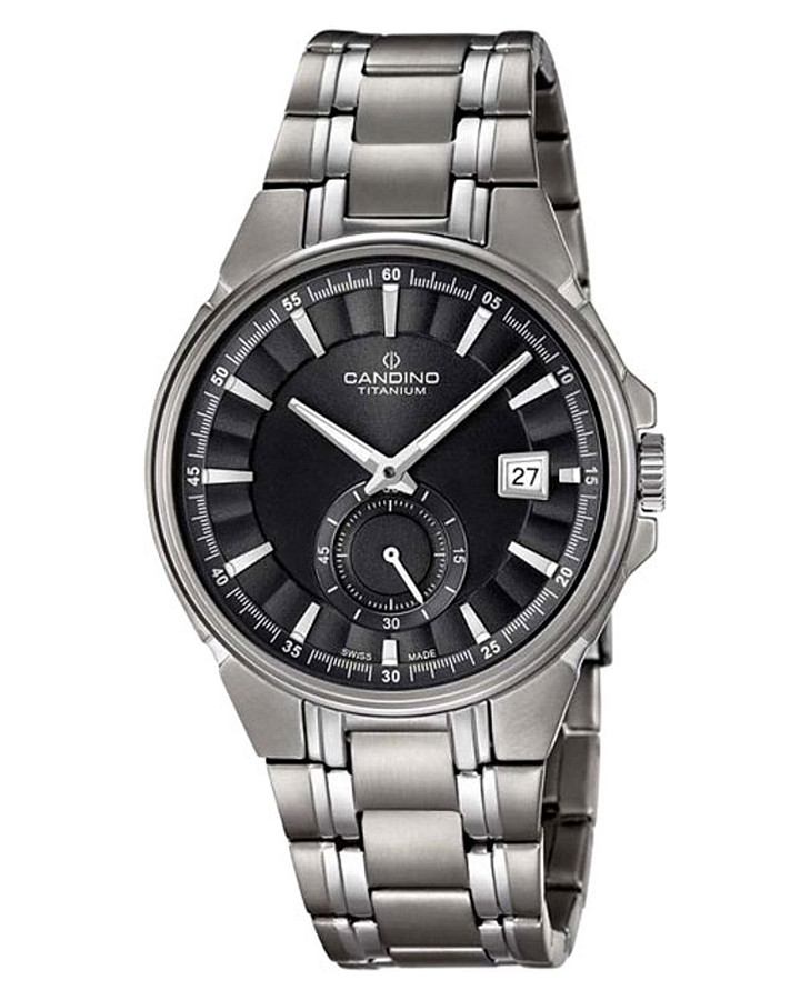 Часы Candino Titanium C4604/4 — мужские, черный