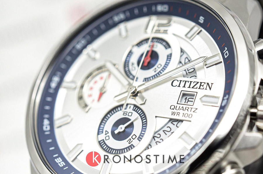 Часы Citizen Chronograph AN3690-56B — Япония, кварцевые