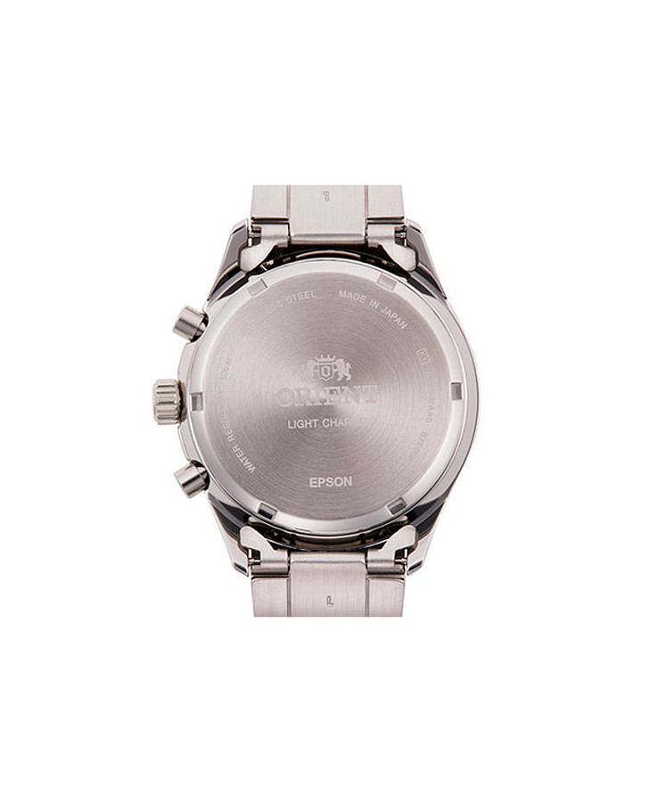 Часы Orient Chronograph RA-TY0003L (RN-TY0003L) — кварцевые, металл сталь