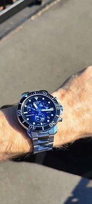 Фото покупателя: Швейцарские наручные часы Tissot Seastar 1000 Chronograph Special Edition T120.417.11.041.01 с хронографом