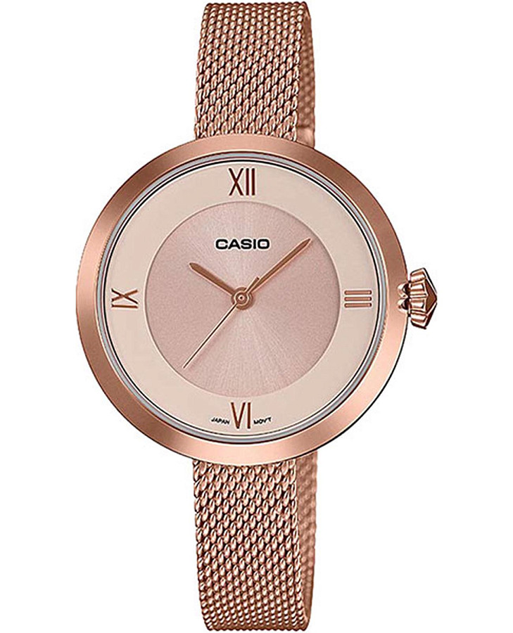 Часы Casio Collection LTP-E154MPG-4A — женские, бежевый
