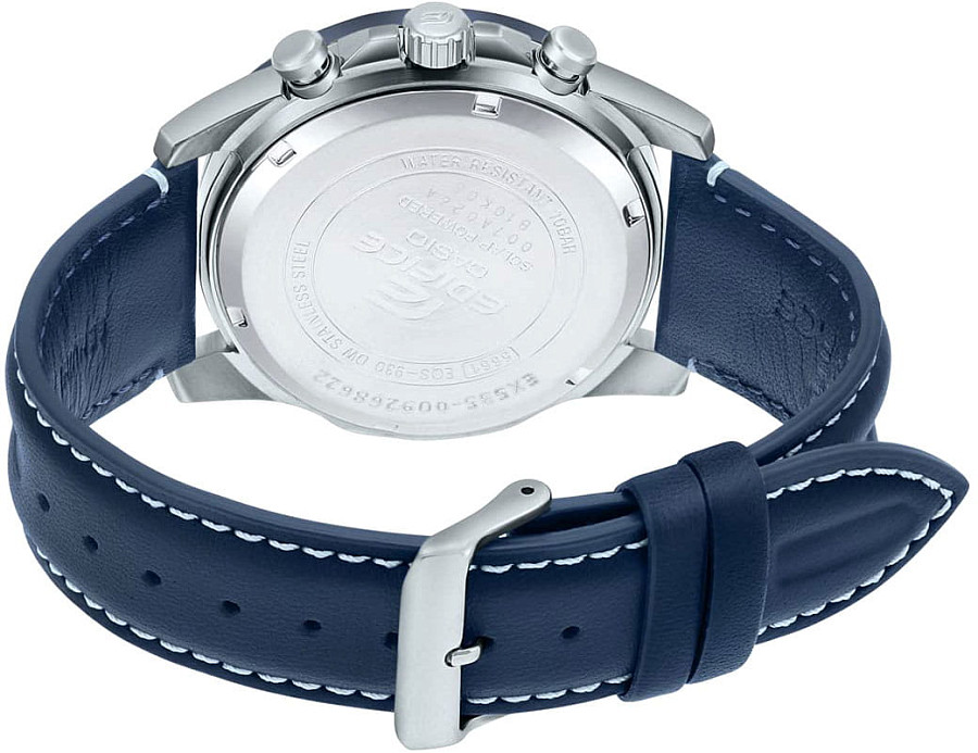 Часы Casio Edifice EQS-930BL-2AVUDF (EQS-930BL-2A) — сталь с ip покрытием, мужские