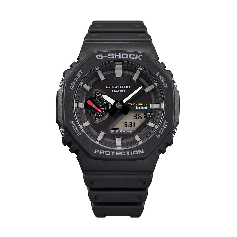 Часы Casio G-Shock GA-B2100-1ADR (GA-B2100-1A) — пластик, мужские