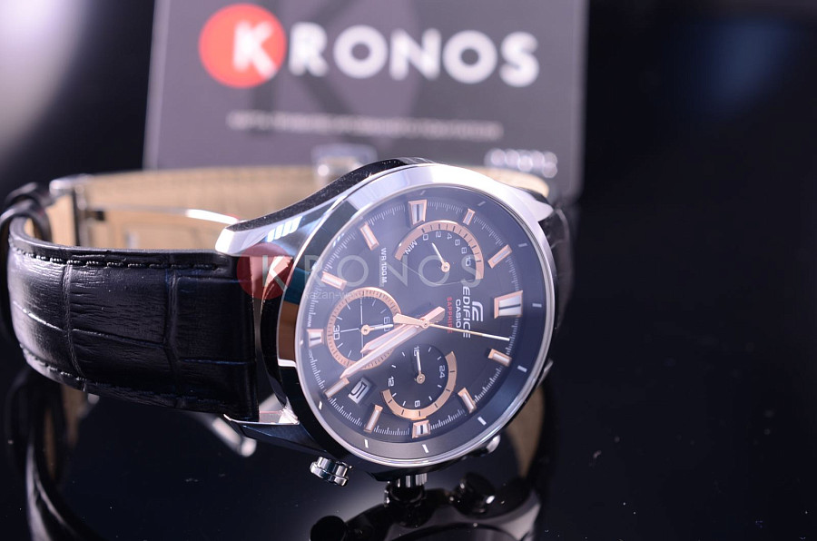Часы Casio Edifice EFB-550L-1A — кварцевые, металл
