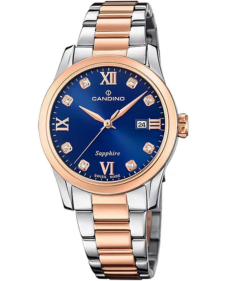 Часы Candino Elegance C4739/4 — женские, синий