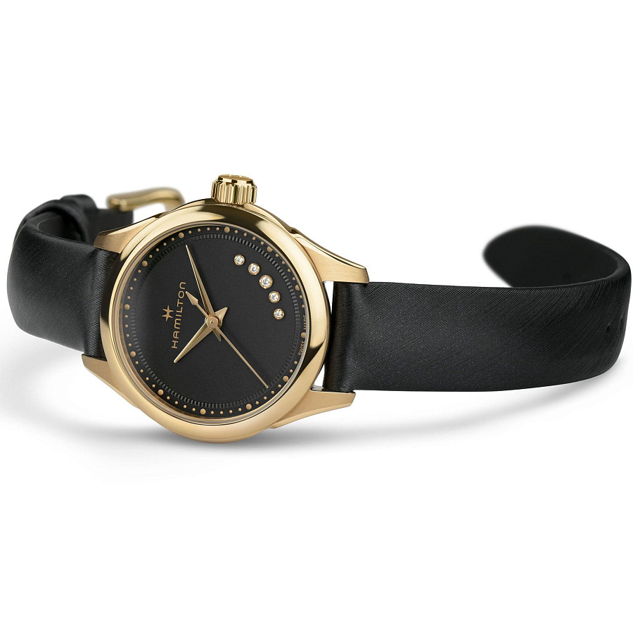 Часы Hamilton Jazzmaster Lady Quartz H32121430 — кожаный, женские