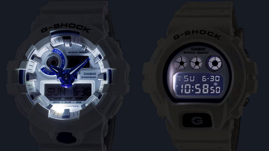 Часы Casio G-Shock DW-6900HDS-7 — электронные, карбон пластик