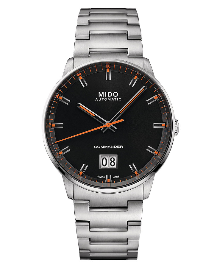 Часы Mido Commander Big Date M021.626.11.051.00 — мужские, черный