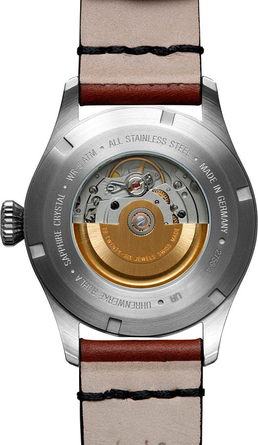 Часы Bauhaus Aviation Navigator 27564 — металл сталь, Германия