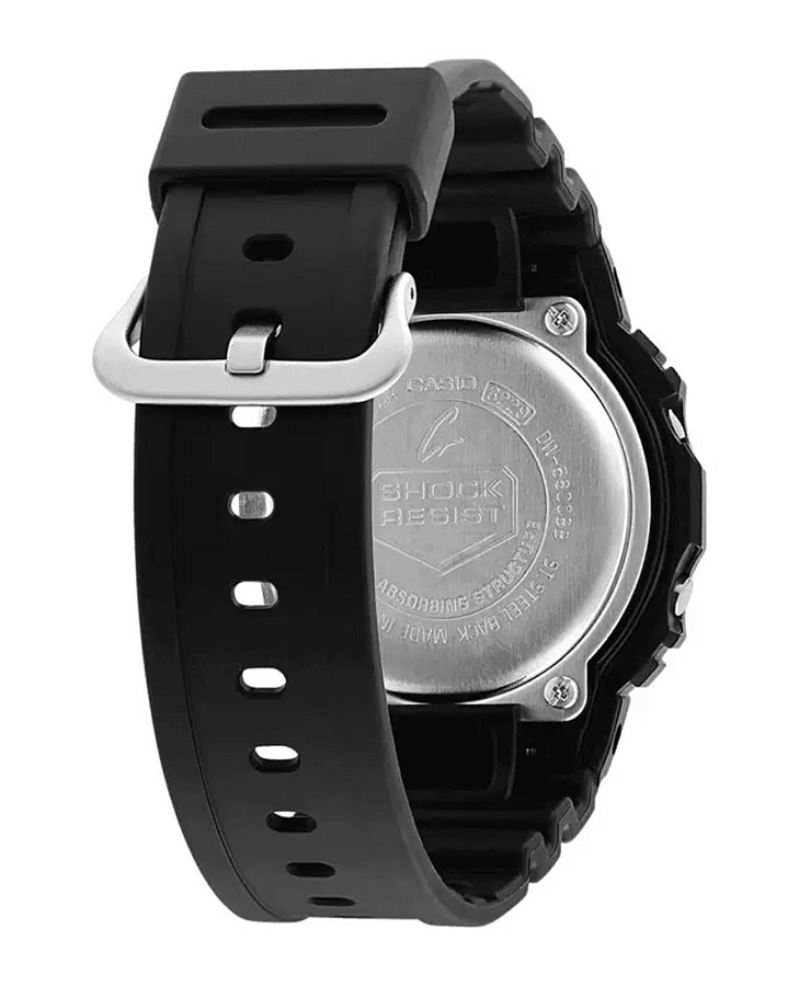 Часы Casio G-Shock DW-5600UBB-1DR (DW-5600UBB-1) — электронные, карбон пластик