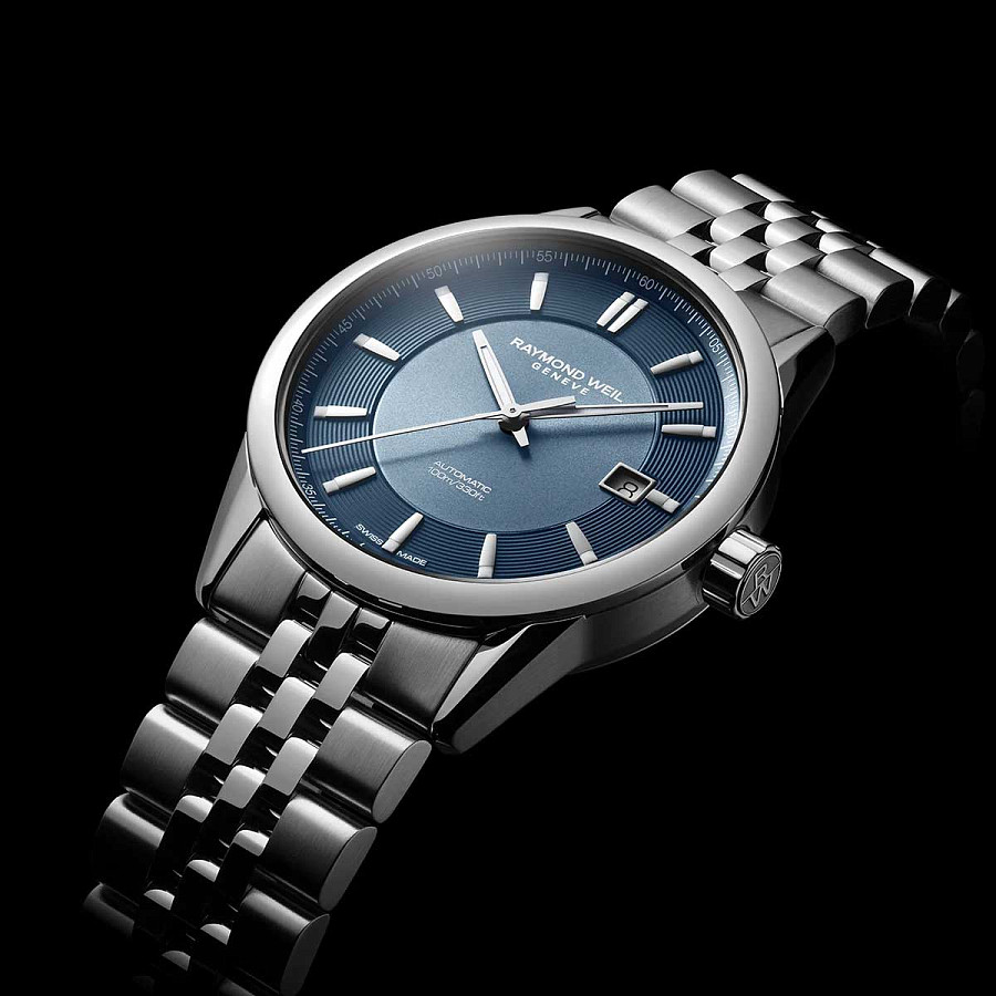 Часы Raymond Weil Freelancer 2771-ST-50051 — механические, металл сталь
