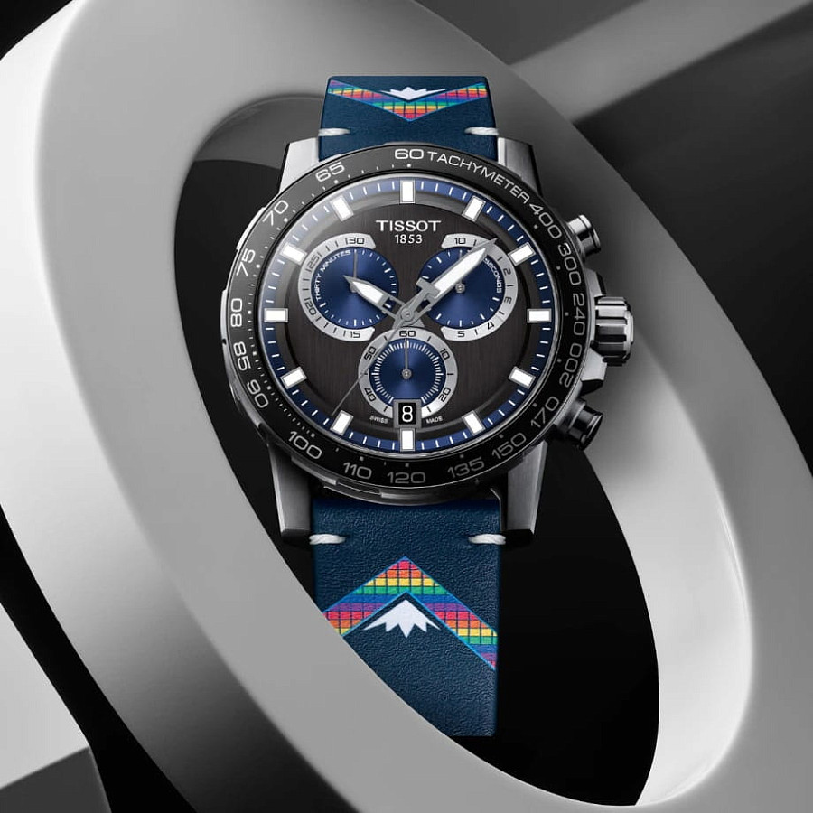 Часы Tissot SuperSport Chrono T125.617.17.051.03A — сталь металл, Швейцария