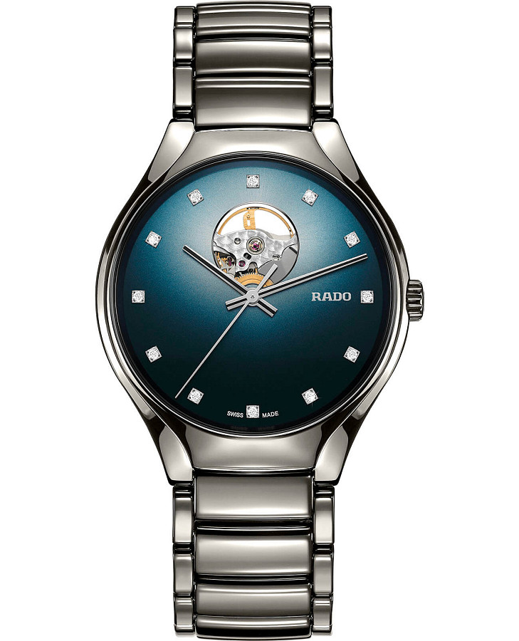 Часы Rado True Secret Diamonds R27108732 — мужские, синий