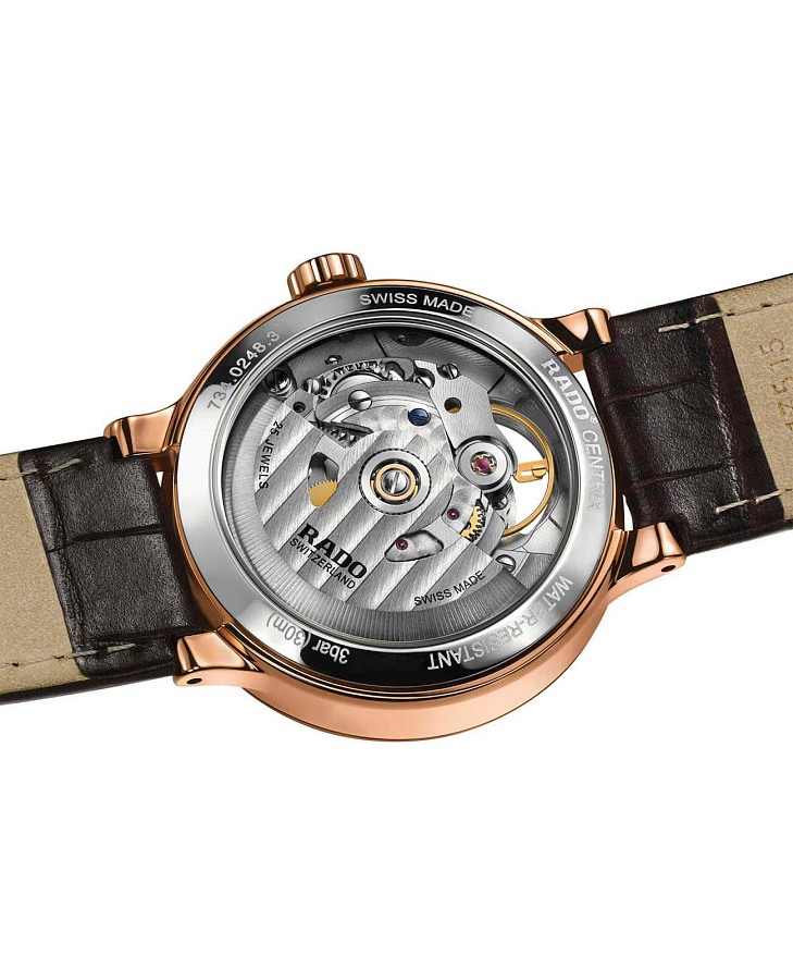 Часы Rado Centrix Automatic Diamonds Open Heart R30248715 — сталь металл, Швейцария
