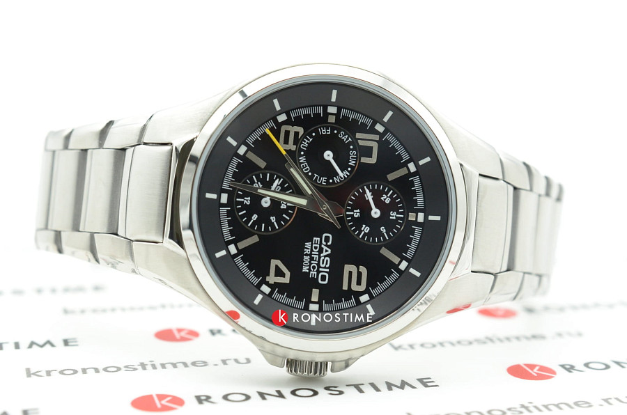 Часы Casio Edifice EF-316D-1A — кварцевые, Япония, мужские
