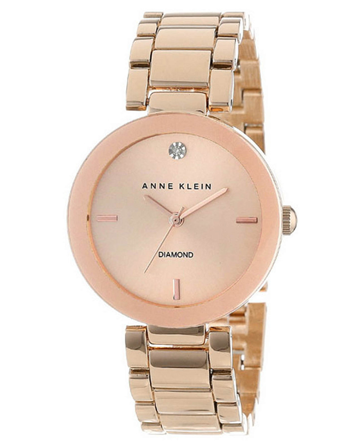 Часы Anne Klein Diamond 1362RGRG — женские, золотой
