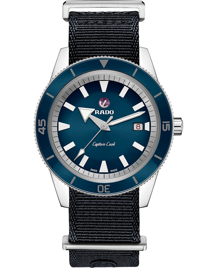 Часы Rado Captain Cook Automatic R32505208 — механические, керамика сталь металл