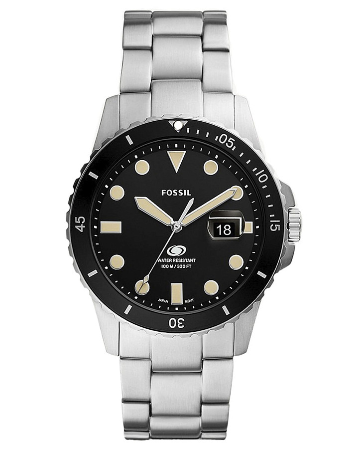 Часы Fossil Blue FS5952 — мужские, черный