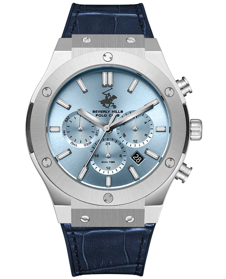 Часы Beverly Hills Polo Club BP3690X.307 — мужские, голубой