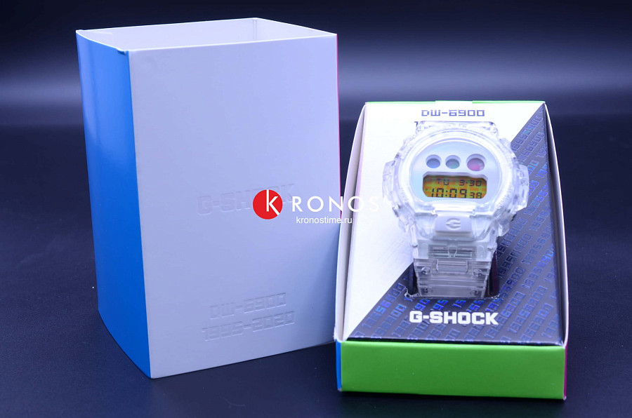 Часы Casio G-Shock DW-6900SP-7 — пластик, мужские, Япония