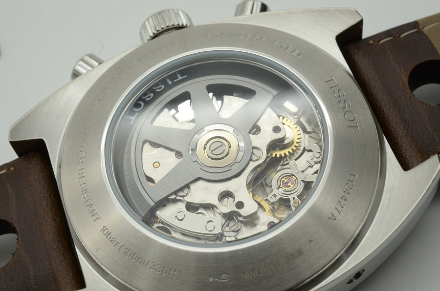 Часы Tissot Heritage 1973 T124.427.16.041.00 — сталь металл, кожаный