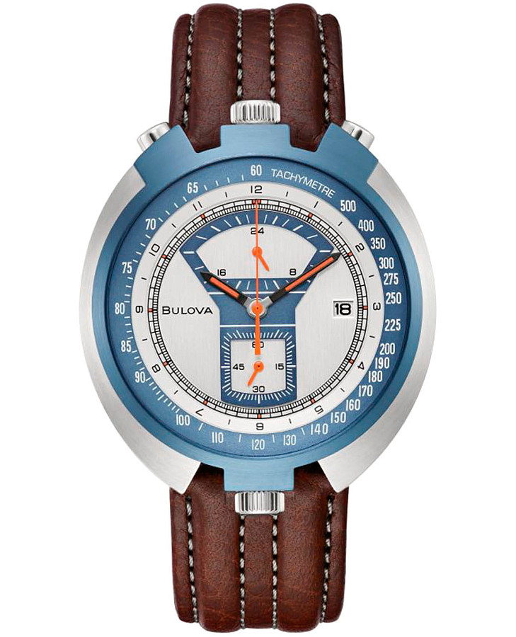 Часы Bulova Parking Meter 98B390 — мужские, серебристый