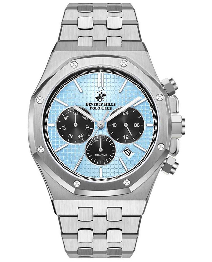 Часы Beverly Hills Polo Club BP3051X.300 — мужские, синий