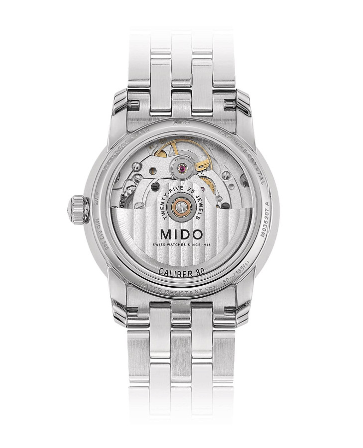 Часы Mido Baroncelli Wild Stone M035.207.11.481.00 — механические, сталь металл