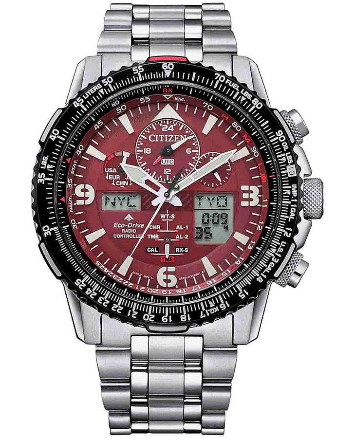 Часы Citizen Promaster JY8086-89X — мужские, красный