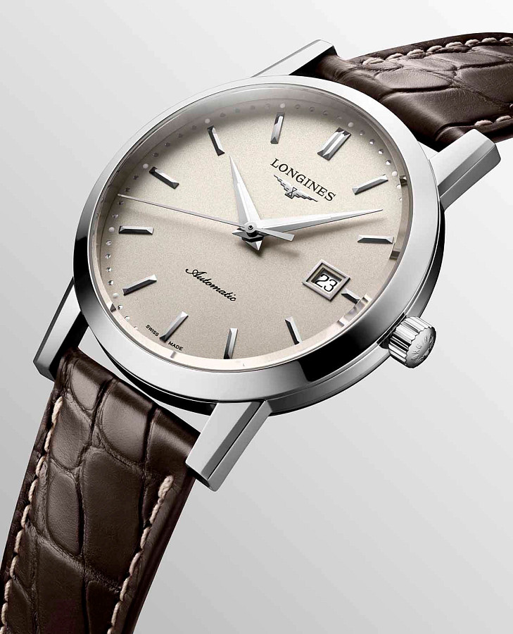 Часы Longines 1832 L4.825.4.92.2 — кожаный, мужские