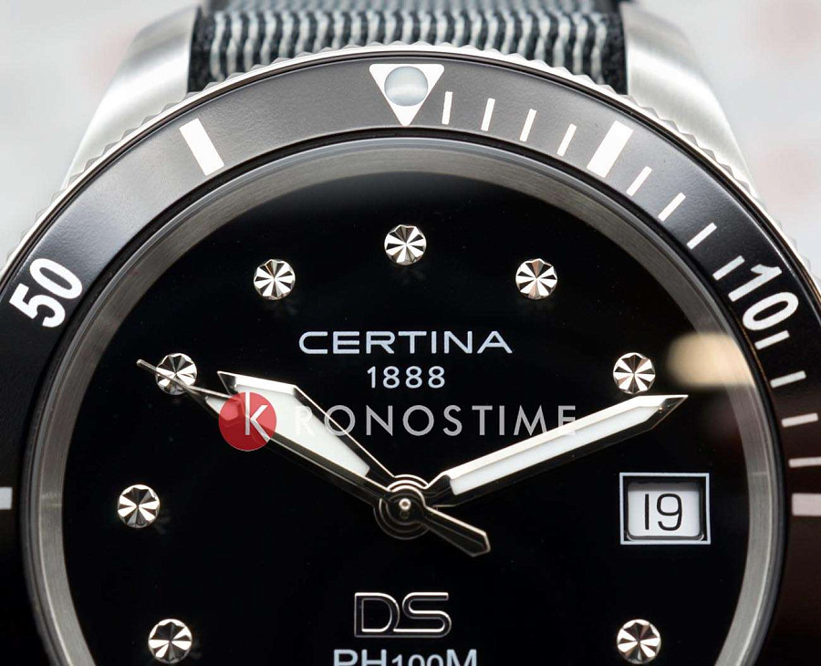 Часы Certina DS PH100M Lady C044.210.18.051.00 — сталь металл, Швейцария