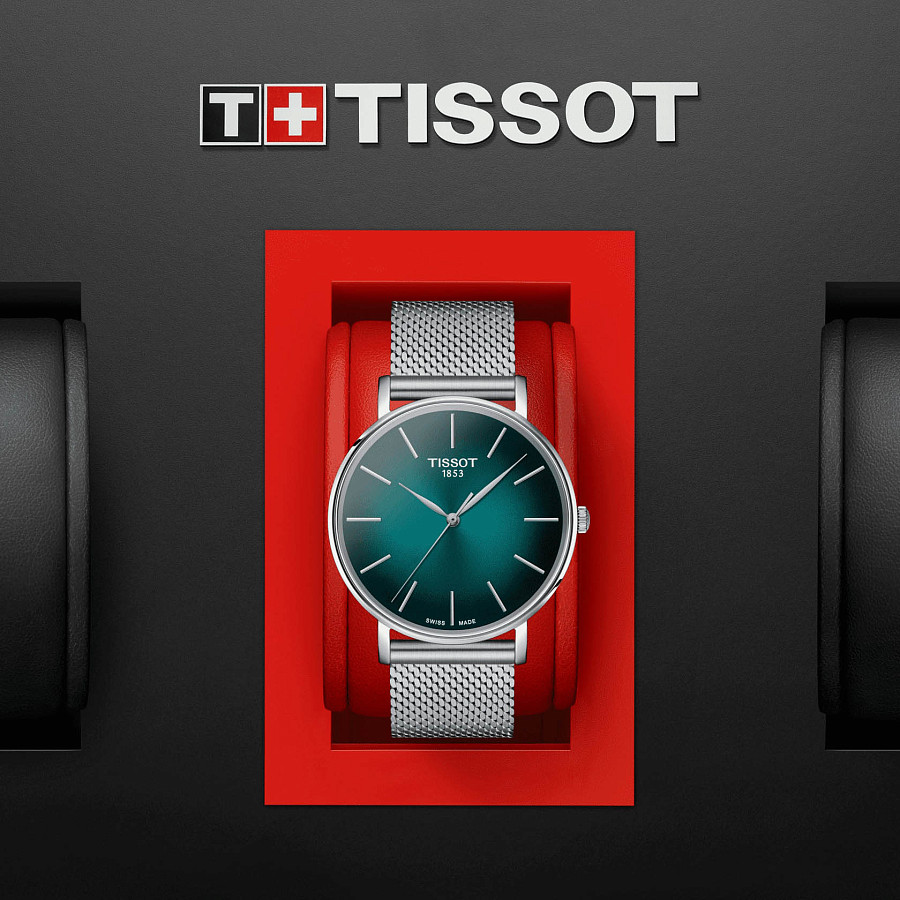 Часы Tissot Everytime Gent T143.410.11.091.00 — артикул T1434101109100, мужские