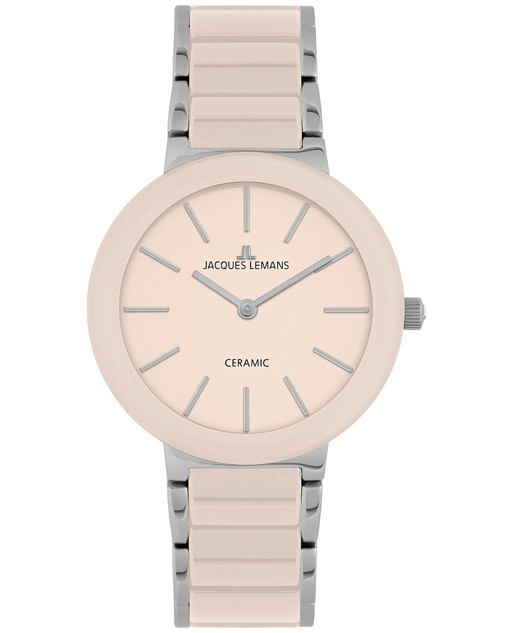 Часы Jacques Lemans High Tech Ceramic 42-7X — женские, розовый