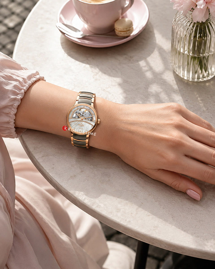 Часы Rado Centrix Open Heart Diamonds R30029952 — Швейцария, механические