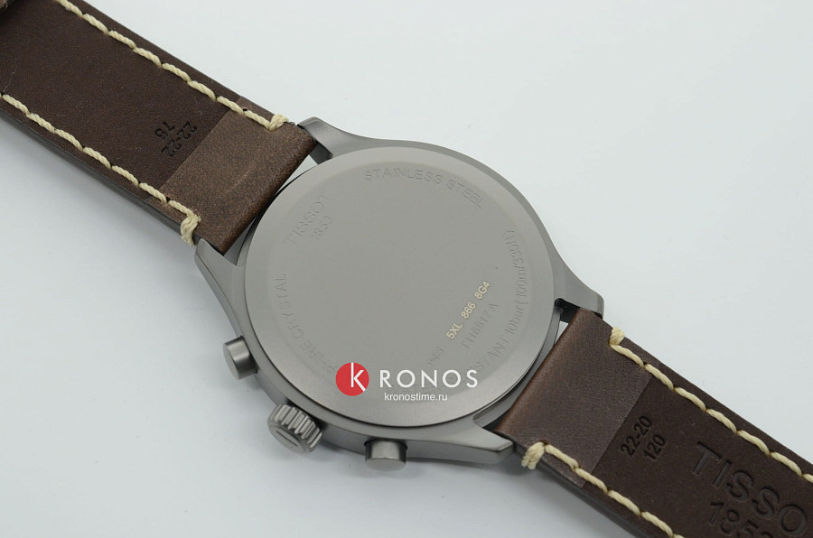 Часы Tissot Chrono XL T116.617.36.047.00 — сталь металл, Швейцария