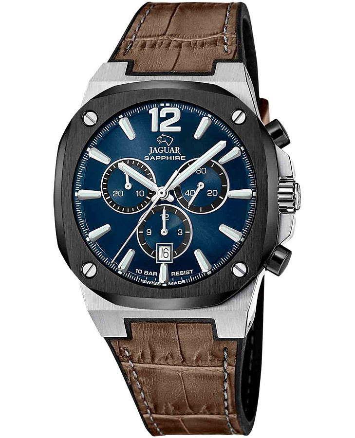 Часы Jaguar Rond Carre J1026/2 — мужские, синий
