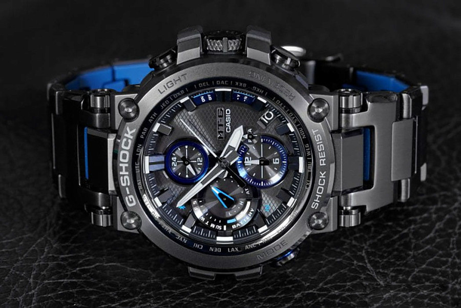 Часы Casio G-Shock Premium MTG-B1000BD-1A — металл сталь пластик, Япония