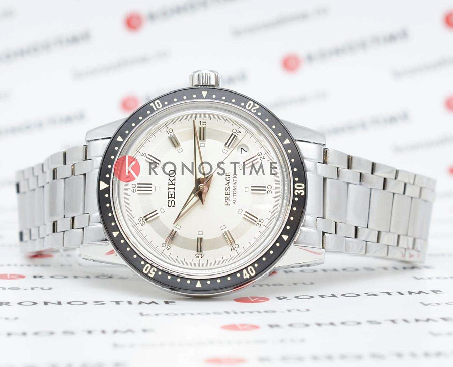 Часы Seiko Presage SRPK61J1 — механические, металл сталь