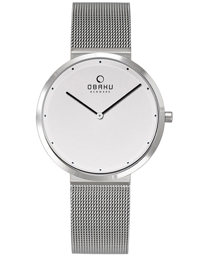 Часы Obaku Ultra Slim V230LXCWMC — женские, белый