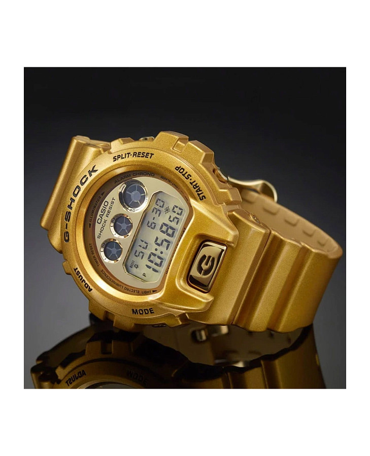 Часы Casio G-Shock DW-6900GD-9E — мужские, пластик