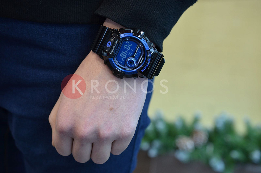 Часы Casio G-Shock G-8900A-1 — электронные, Япония, мужские