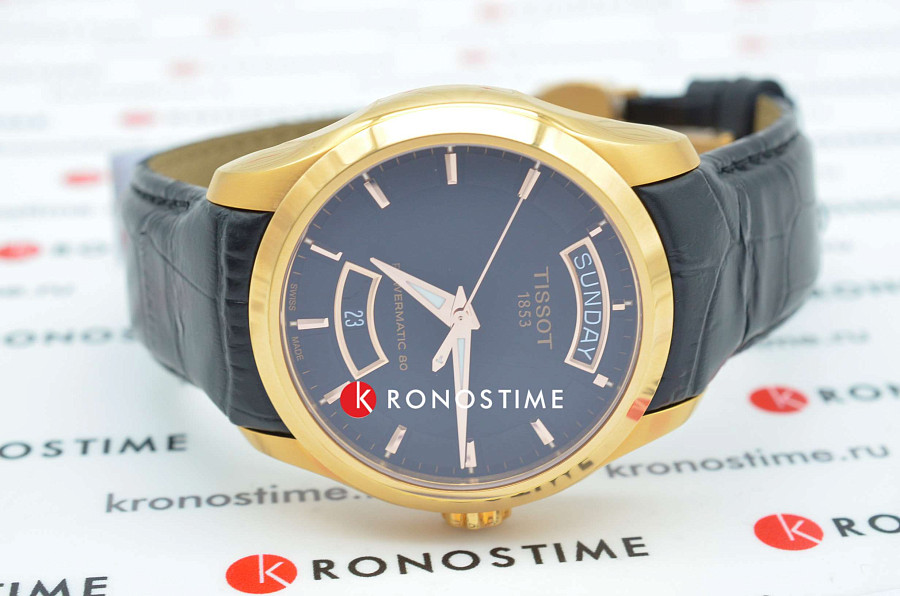 Часы Tissot Couturier Powermatic 80 T035.407.36.051.01 — Швейцария, механические