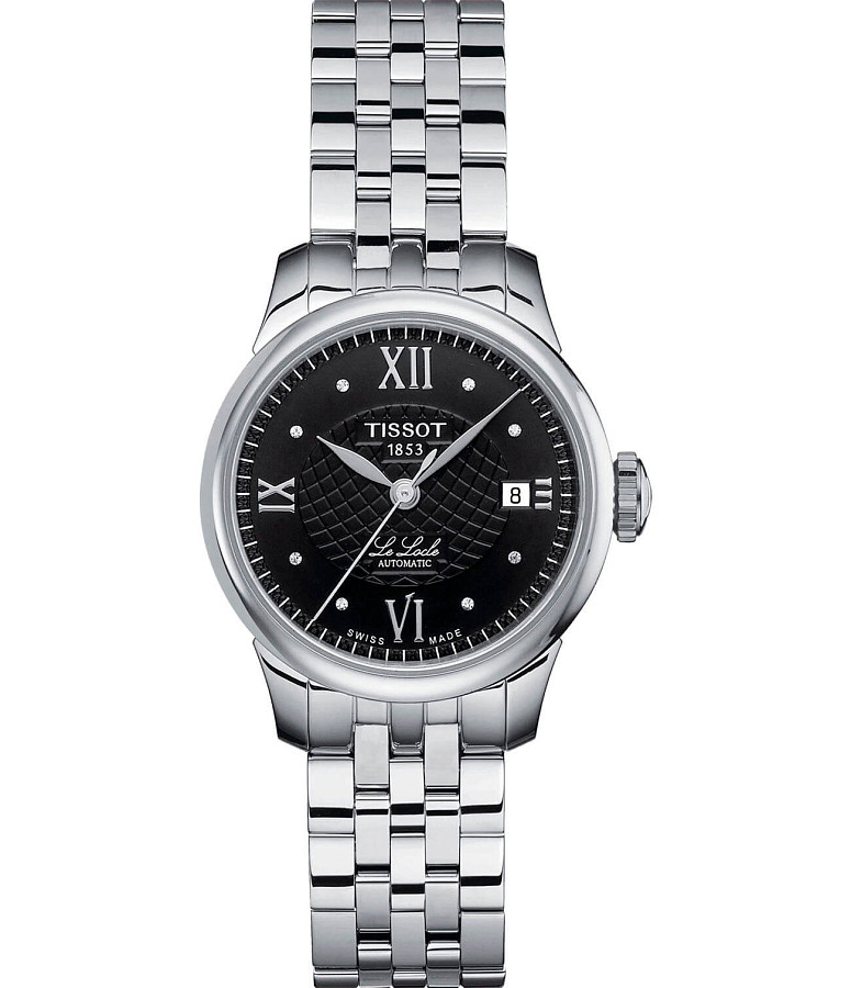 Часы Tissot Le Locle Automatic Lady T41.1.183.56 — женские, черный