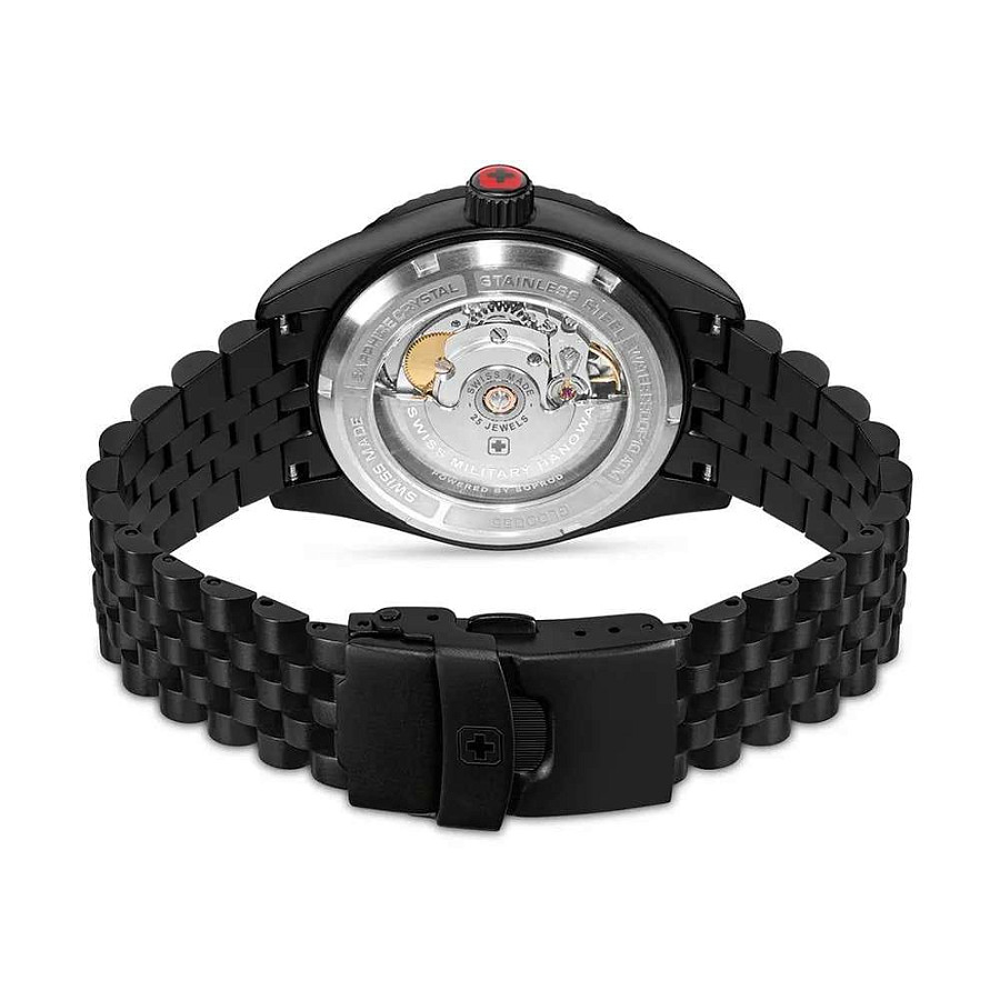 Часы Swiss Military Hanowa Dark Night SMWGL0005530 — мужские, черный