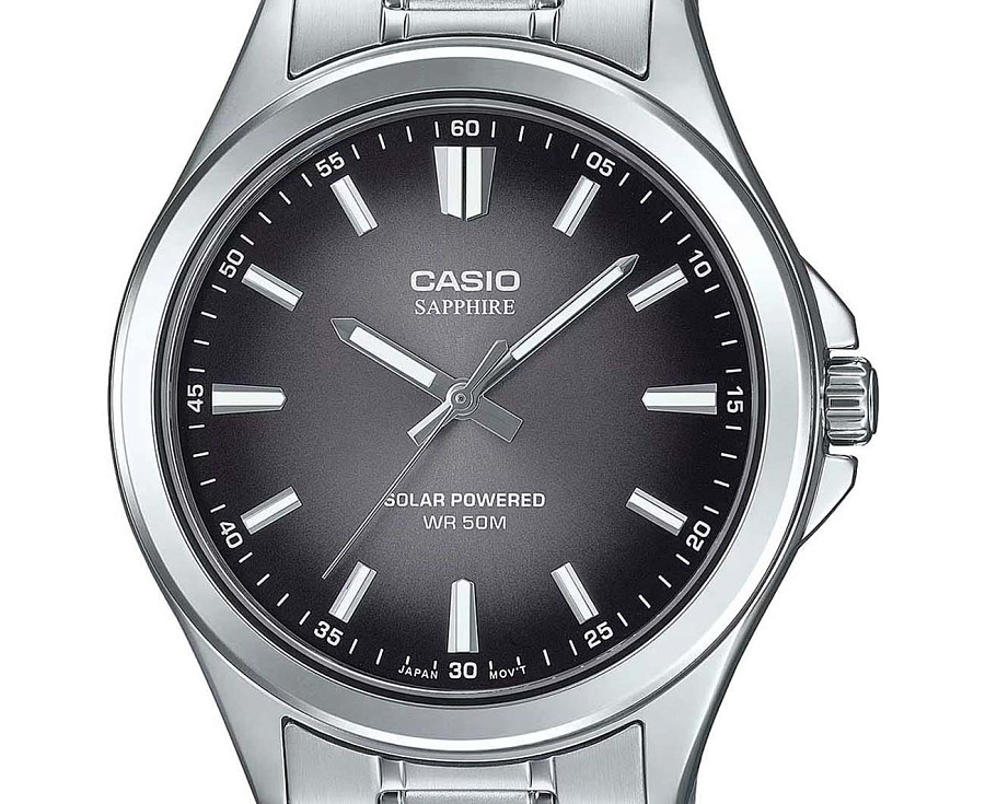 Часы Casio Collection MTS-RS100D-1A — кварцевые, сталь металл